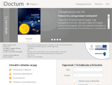 Tablet Screenshot of idoctum.hu